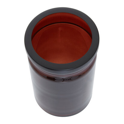 Allegra Kiara Brown Glass Bathroom Tumbler