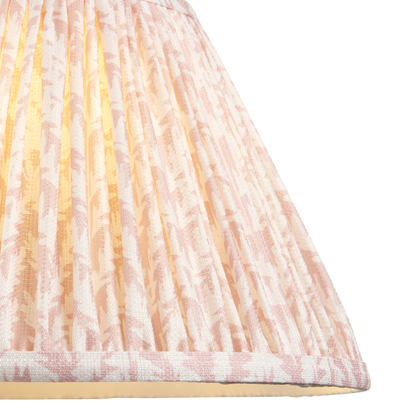 Blytheworth 30cm Tapered Shade Shade light Peachy keen fabric