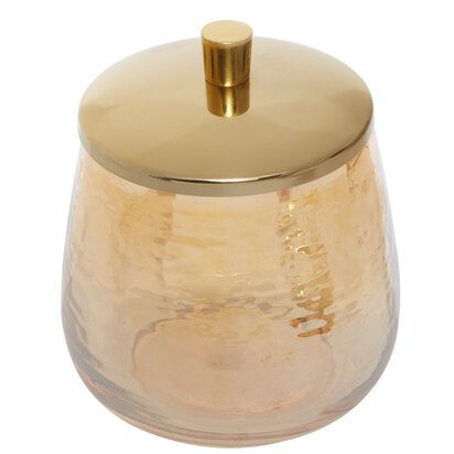 Allegra 350ml Glass Bathtoom Jar