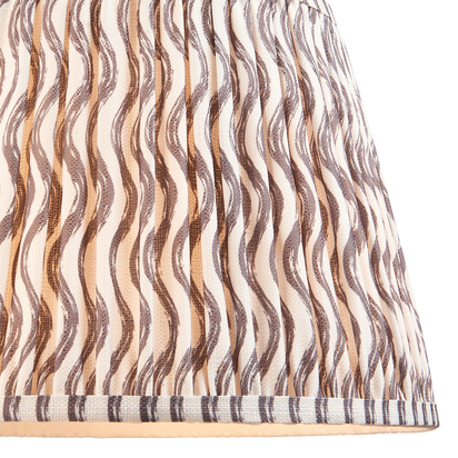 Brockgate 35cm Tapered Shade Shade light Pearl grey fabric