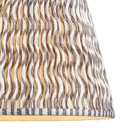 Brockgate 40cm Tapered Shade Shade light Pearl grey fabric