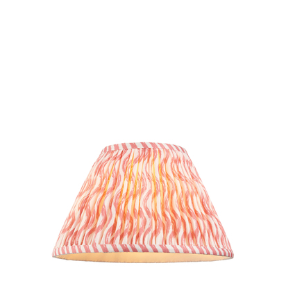 Brockgate 30cm Tapered Shade Shade light Coral pink fabric