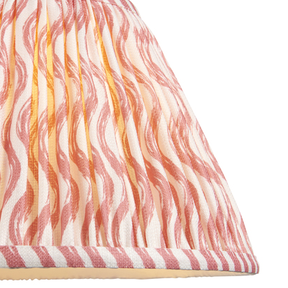 Brockgate 30cm Tapered Shade Shade light Coral pink fabric