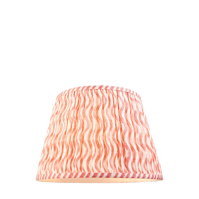 Brockgate 35cm Tapered Shade Shade light Coral pink fabric