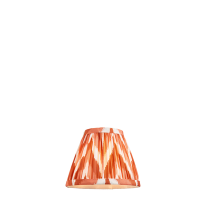 Chalwood 16cm Tapered Shade Shade light Apricot orange fabric