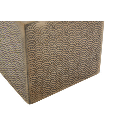 Emiacott Gold Etched Design Tissue Box