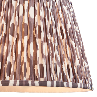 Beechgate 35cm Tapered Shade Shade light Pearl grey fabric