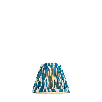 Beechgate 16cm Tapered Shade Shade light Marlin blue fabric