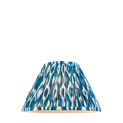 Beechgate 30cm Tapered Shade Shade light Marlin blue fabric
