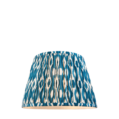 Beechgate 35cm Tapered Shade Shade light Marlin blue fabric