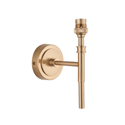 Rowanfield Wall Fitting Wall light Brushed aged brass plate
