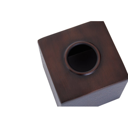 Emiacott Bronze Finish Tissue Box