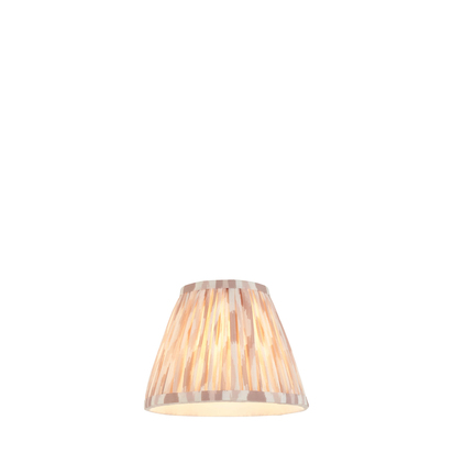Beechgate 16cm Tapered Shade Shade light Neutral print fabric