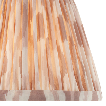 Beechgate 20cm Tapered Shade Shade light Neutral print fabric