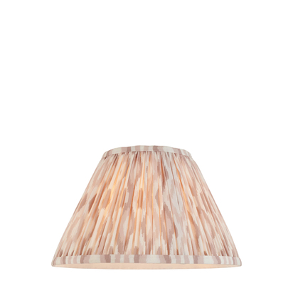 Beechgate 30cm Tapered Shade Shade light Neutral print fabric