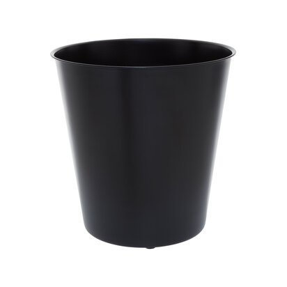 Allegra Kiara Stainless Steel Black Waste Bin