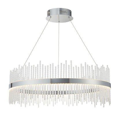Rosedale pendant chrome plate Pendant light Chrome plate & clear glass