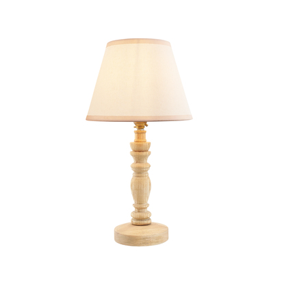 Elmhurst Table Table light Natural ash & vintage white fabric