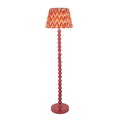 Beechbridge Floor Floor light Gloss pink clay paint & apricot orange fabric