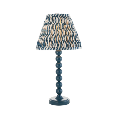 Beechham Table Table light Gloss marlin blue paint & marlin blue fabric