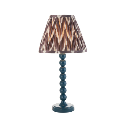 Beechfield Table Table light Gloss marlin blue paint & pearl grey fabric