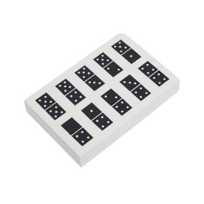 Churchill Games Black and White Domino Box Set