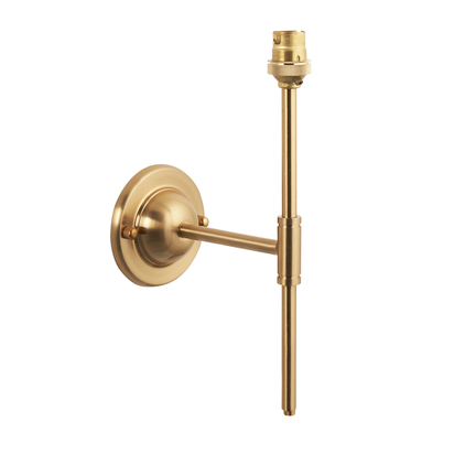Abberbourne Wall Fitting Wall light Brushed aged brass plate