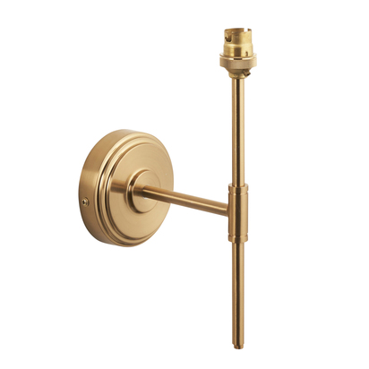 Calbury Wall Fitting Wall light Brushed aged brass plate