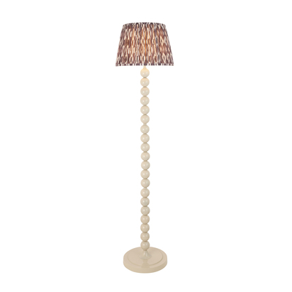 Avonmont Floor Floor light Gloss almond white paint & pearl grey fabric