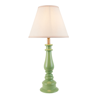 Brentwood Table Table light Cotswold green & vintage white fabric