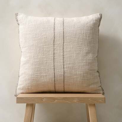 Havisham Hand Woven Natural Cushion 50x50cm - Home Accessories - The Cotswold Company