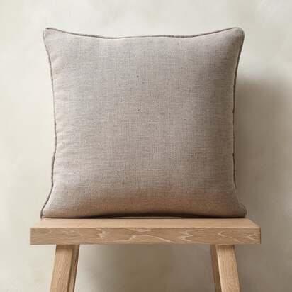 Heathfield Herringbone Weave Cushion Natural - Home Accessories - The Cotswold Company