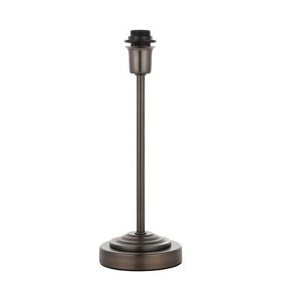 Brockview Table Base Table light Dark antique bronze plate