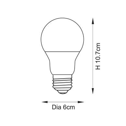 Amberbourne Non-dimmable Accessory light Opal pc & gloss white plastic