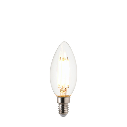 Cargate Non-dimmable Accessory light Clear glass & bright nickel plate