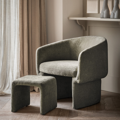 Penhurst Armchair Sage Grey 700x710x700mm