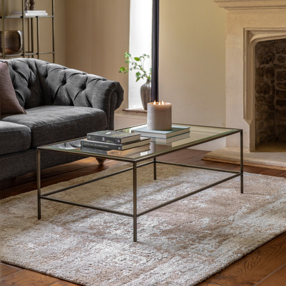 Henby Coffee Table Bronze 1200x650x400mm