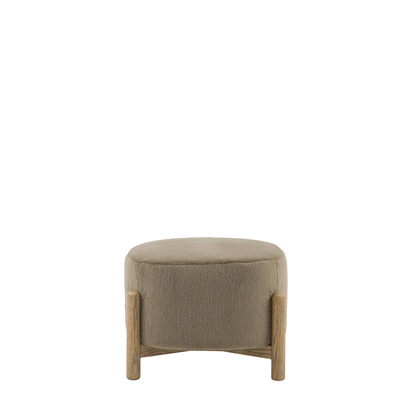 Ledhurst Footstool Alaska Khaki