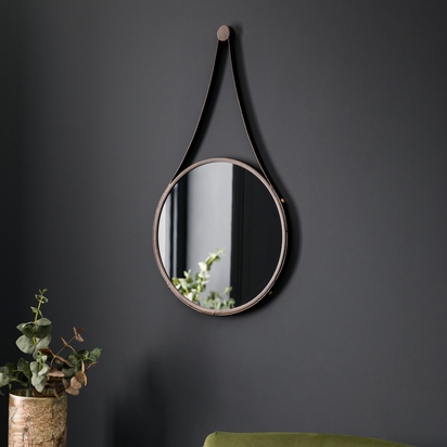 Valehurst Round Mirror 410x735mm  - Small