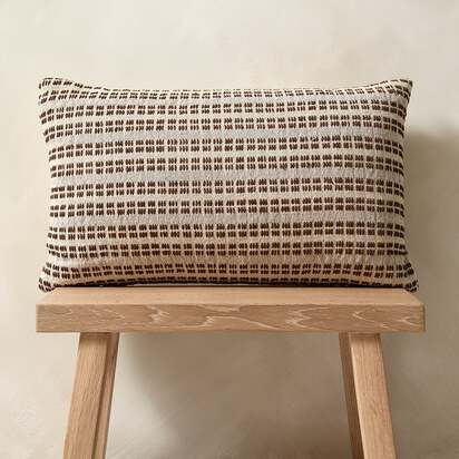 Hand Woven Dash Cushion Spice - Home Accessories - The Cotswold Company