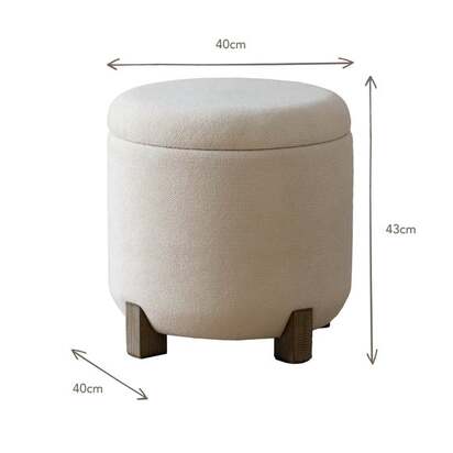 Yard Neven Footstool