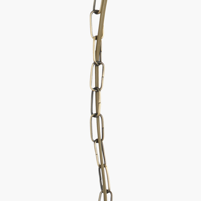 Antique Brass Electrified E27 Ceiling Fitting