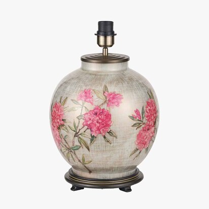 Rhododendron Large Glass Table Lamp Base
