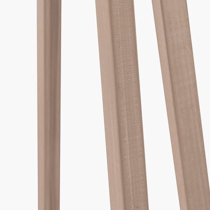 Whitby Grey Wash Wood Tapered 4 Post Floor Lamp Base
