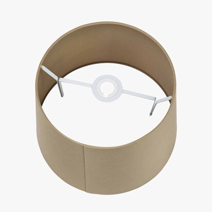 Adelaide 30cm Taupe Tapered Cotton Mix Lampshade