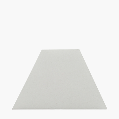 Pyramid 48cm Cream Cotton Tapered Square Lampshade