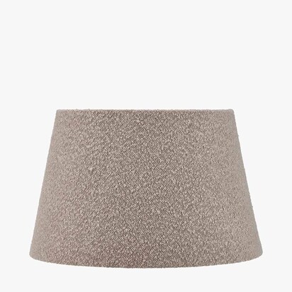 Martigues 50cm Taupe Boucle Tapered Lampshade