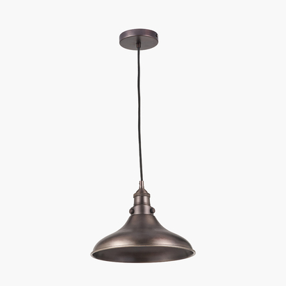Ellis Antique Bronze Cafï¿½ Metal Pendant