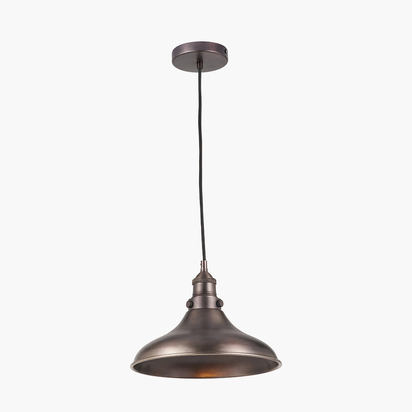 Ellis Antique Bronze Cafï¿½ Metal Pendant