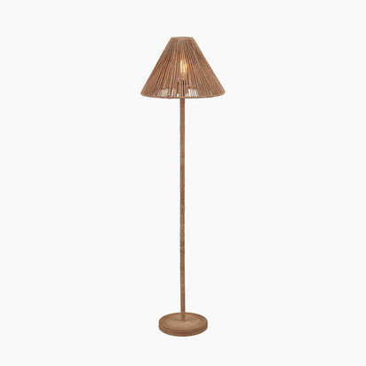 Leif Jute Rope Floor Lamp